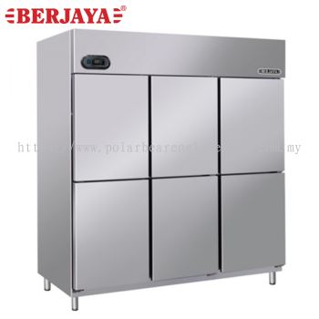 *BERJAYA* 6 DOOR DUAL UPRIGHT 4 CHILLER & 2 FREEZER