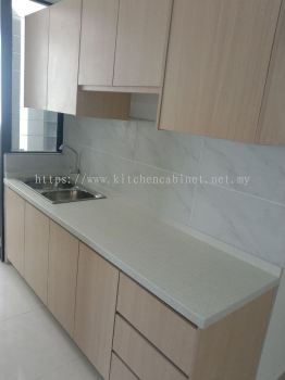 Melamine kitchen cabinets Malaysia, Mizumi Kepong