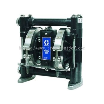 Graco Non Metallic Husky 307 Air Operated Double Diaphragm Pump