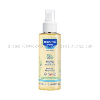 Mustela Baby Oil With Avocado Oil 100ml