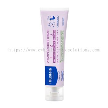 Mustela Vitamin Barrier Cream 123 100ml