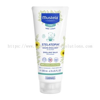 Mustela Stelatopia Emollient Balm with Sunflower 200ml