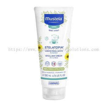Mustela Stelatopia Emollient Cream with Sunflower 200ml