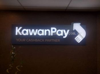 3D Front Lit Signage Installed at Puchong 