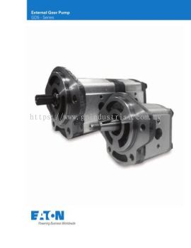Eaton External Gear Pump GD5 - Series