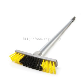 (880) Mosaic Floor Brush With 4R Heavy Duty Iron Handle [ RSP : RM9.15 PER SET ]
