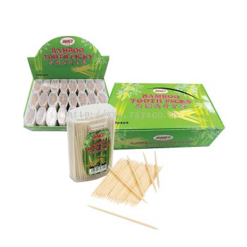 255) Round Bamboo Toothpicks (Bottles) [ RSP : RM2.45 PER BOTTLE ]