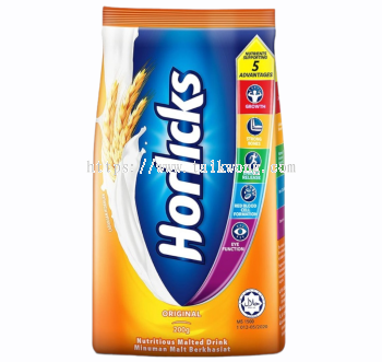 Horlicks Refill Pack Original Powdered Malt Drink (200g)