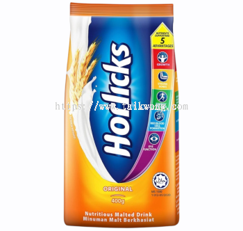 Horlicks Refill Pack Original Powdered Malt Drink (400g)