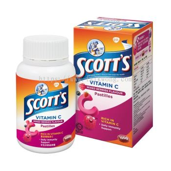 Scott's Vitamin C Mixed Berries 50's 100g