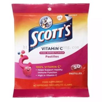 Scott's Vitamin C Mixed Berries 30's