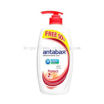 Antabax Shower Cream Protect 650ML + Free 50%