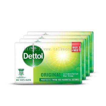 Dettol Body Soap Original (3+1) x 105g