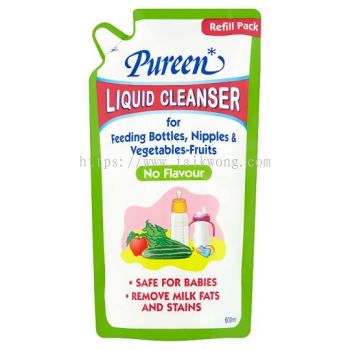 Pureen Liquid Cleanser No Flavour Refill 600ml