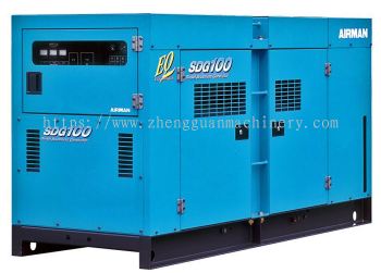 Airman 100 KVA Generator 3 Phase 4 Wire-SDG100