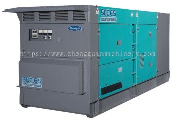 Denyo 500KVA Generator 3 Phase 4 Wire-SDG500