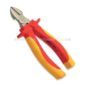 VDE Insulated Diagonal Plier (Yellow & Orange)