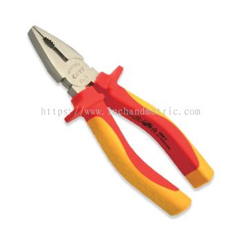 VDE Insulated Linesman Plier (Yellow & Orange)