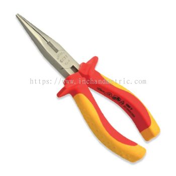 VDE Insulated Long Nose Plier (Yellow & Orange)