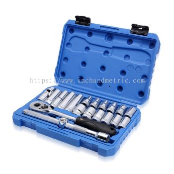 H02203 (20pcs 12.5mm Drive Socket Set_Metric)