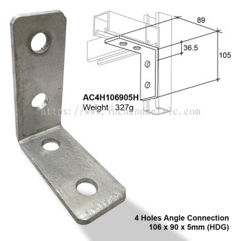 4 Holes Angle Connection
