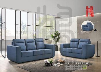 HF 2118 Linen Fabric Sofa Set 1+2+3 Seater PRE-ORDER 