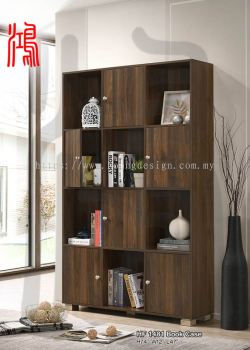 HF 1481 Wooden Bookcase Book Shelf Display Cabinet ľ����� ����� չʾ��