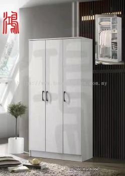 HF 560 3 Doors Wardrobe 