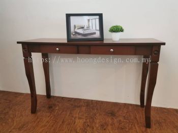 HF 1649 Console Table Oak 