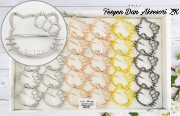 Fesyen ZK Wholesale Borong 30pcs Kerongsang Cincin Tudung Bawal Brooch Ring Tudung Scarf Buckle