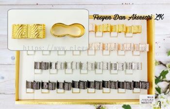 Fesyen ZK Wholesale Borong 30pcs Kerongsang Cincin Tudung Bawal Brooch Ring Tudung Scarf Buckle -R Series