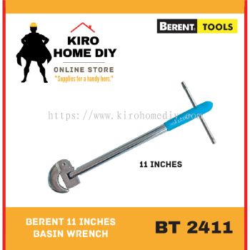 BERENT 11 Inches Basin Wrench - BT2411