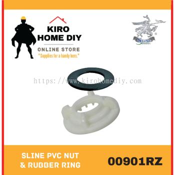 SLINE PVC Nut & Rubber Ring/ Slipnut/ Slipwasher - 00901RZ