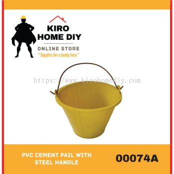 PVC Cement Pail with Steel Handle - 00074A