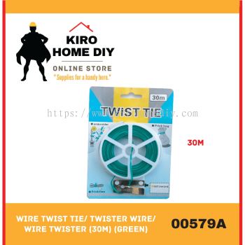 Wire Twist Tie/ Twister Wire/ Wire Twister (30M) (Green) - 00579A