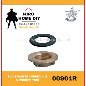 SLINE Faucet Copper Nut & Rubber Ring - 00901R