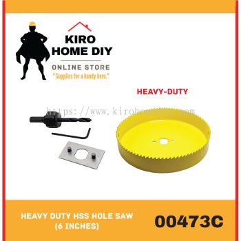 Heavy Duty HSS Hole Saw (6 Inches) - 00473C