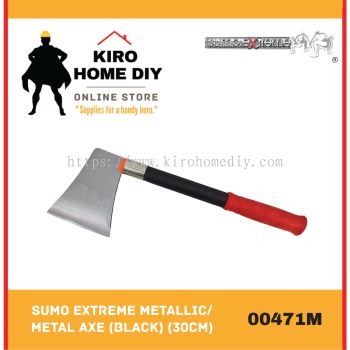 SUMO EXTREME Metallic/ Metal Axe (Black) (30cm) - 00471M
