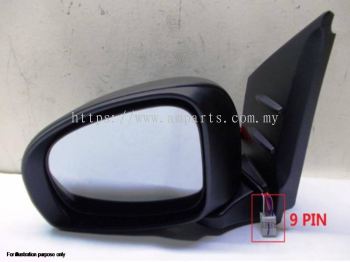 Perodua Bezza 2016 Door Mirror 9 Pin