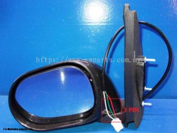 Nissan Livina 2007 Door Mirror (Auto) 3 Pin