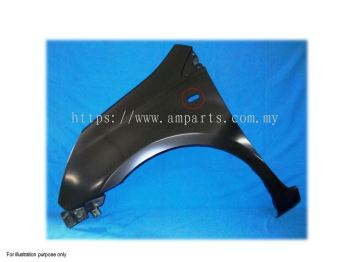 Nissan Grand Livina 2007 Front Fender With Side Lamp Hole