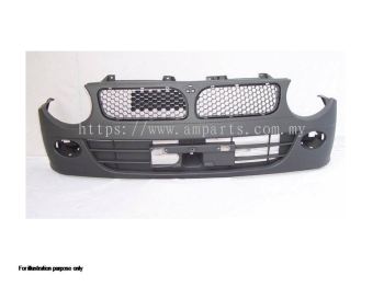 Perodua Kancil 2002 Front Bumper (Black/Grey)