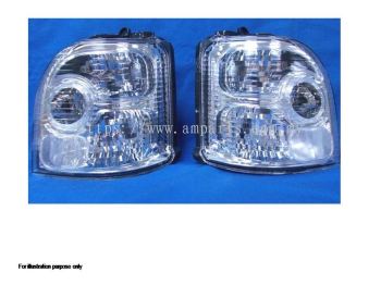 Perodua Kancil 2002 Tail Lamp Set (Full Clear)