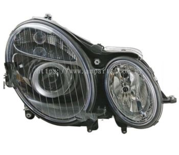 Mercedes-Benz E Class W211 2002 Head Lamp HID/No HID