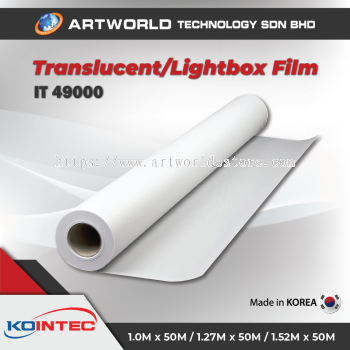 IT 49000 Translucent/Lightbox Vinyl Sticker