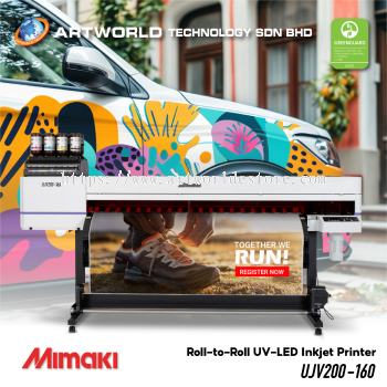MIMAKI UJV200-160 UV Printer Large Format Roll-to-Roll Printer