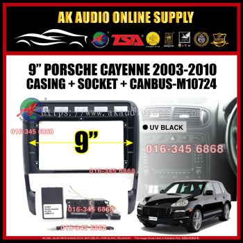 Porsche Cayenne 2003 - 2010 Android Player 9" Casing + Socket With Canbus - M10724