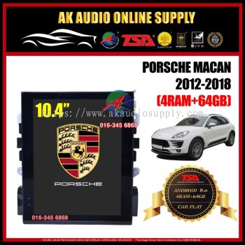 Porsche Macan 2012 - 2018 10.4'' PX6 4RAM + 64GB Carplay Big Screen Monitor Player ( 1002 )