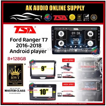 8Ram + 128GB DSP 4G Carplay  TSA Ford Ranger T7 2016 - 2018 Android 9'' / 10'' inch  TS10 Car Player Monitor