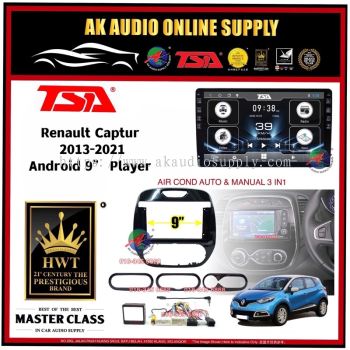 T5 DSP CarPlay% TSA  Renault Captur 2013 - 2021 Android 9'' inch Android Car Player Monitor